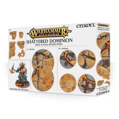 Shattered Dominion 40 & 65mm Round Bases