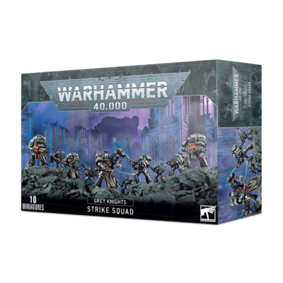 Tanie figurki Grey Knights Strike Squad z Games Workshop