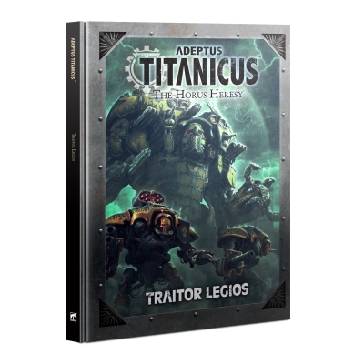 Tania książka Adeptus Titanicus Traitor Legios z Games Workshop