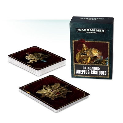 Datacards: Adeptus Custodes /ENGLISH/ - sklep Games Workshop