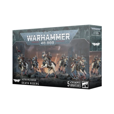 Tanie figurki Astra Militarum Death Riders z Games Workshop