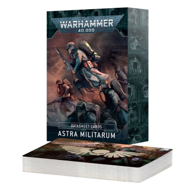 Tanie karty Datasheet Cards Astra Militarum z Games Workshop