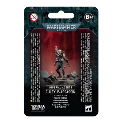 Tania figurka Imperial Agents Culexus Assassin z Games Workshop