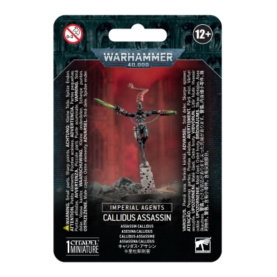 Tania figurka Imperial Agents Callidus Assassin z Games Workshop