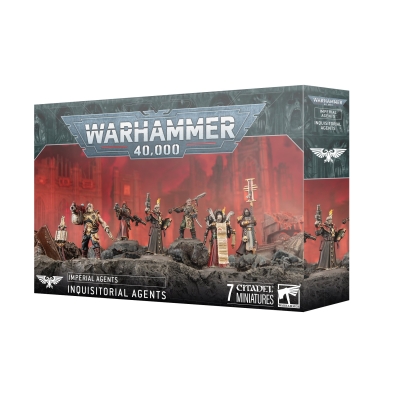 Tanie figurki Imperial Agents Inquisitorial Agents z Games Workshop