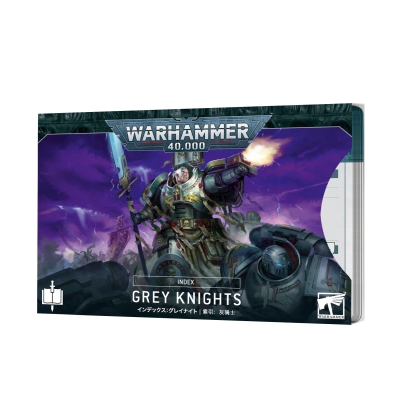 Tanie karty Index Grey Knights z Games Workshop