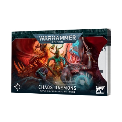 Tanie karty Index Chaos Daemons z Games Workshop