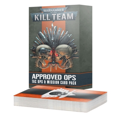 Kill Team: Approved Ops - Tac Ops & Mission Card Pack