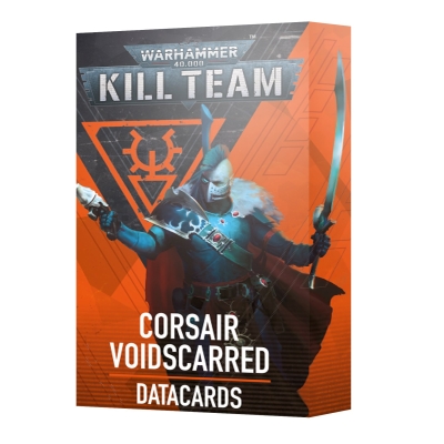 Tanie karty Kill Team Corsair Voidscarred Datacards z Games Workshop