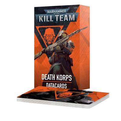 Tanie karty Kill Team Death Korps Datacards z Games Workshop