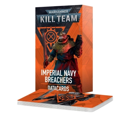 Tanie karty Kill Team Imperial Navy Breachers Datacards z Games Workshop