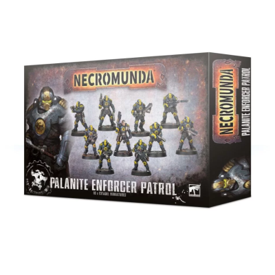 Tanie figurki Necromunda Palanite Enforcer Patrol z Games Workshop