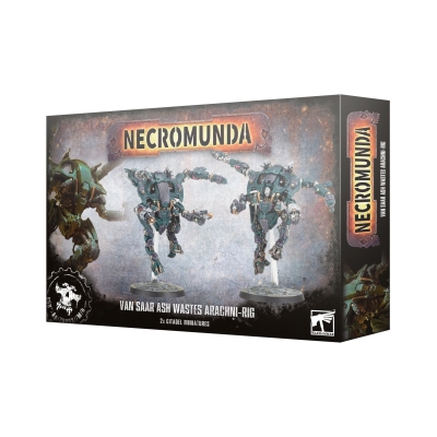 Tanie figurki Necromunda Van Saar Ash Wastes Arachni-rig z Games Workshop