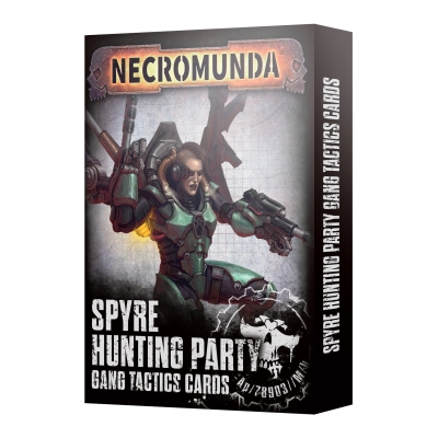 Tanie karty Necromunda Spyre Hunting Party Gang Tactics Cards z Games Workshop