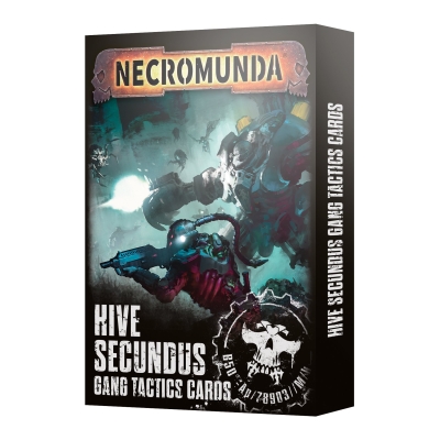 Tanie karty Necromunda Hive Secundus Gang Tactics Cards from Games Workshop