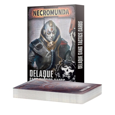 Tanie karty Necromunda Delaque Gang Tactics Cards z Games Workshop