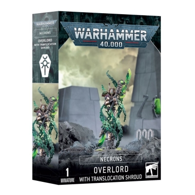 Tania figurka Necrons Overlord with Translocation Shroud z Games Workshop