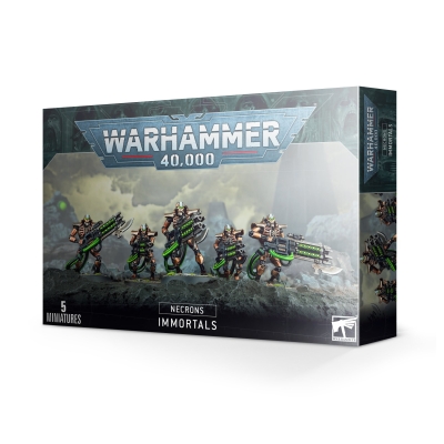 Tanie figurki Necrons Immortals z Games Workshop