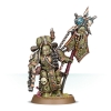 Warhammer 40,000 Chaos Space Marines figurka Plague Marine Icon Bearer