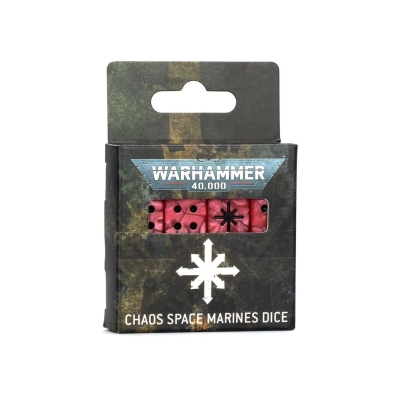 Chaos Space Marines Dice Set