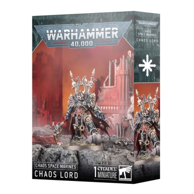 Tania figurka Chaos Space Marines Chaos Lord z Games Workshop