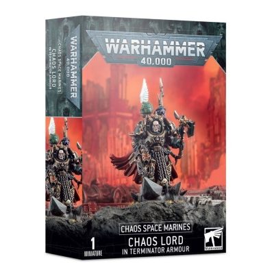 Warhammer 40,000 Chaos Lord in Terminator Armour