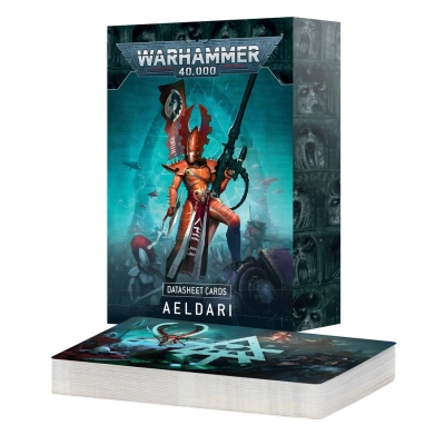 Tanie karty Datasheet Cards Aeldari z Games Workshop