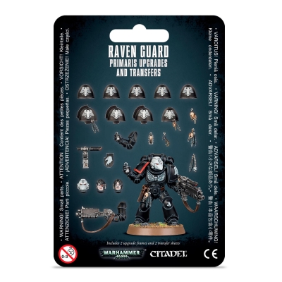 Tanie akcesoria Raven Guard Primaris Upgrades and Transfers z Games Workshop