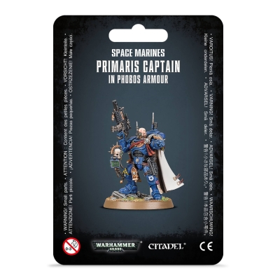 Warhammer 40k Space Marines - Captain in Phobos Armour