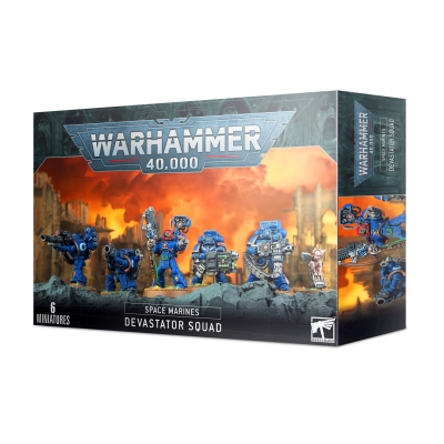 Tanie figurki Space Marine Devastator Squad z Games Workshop