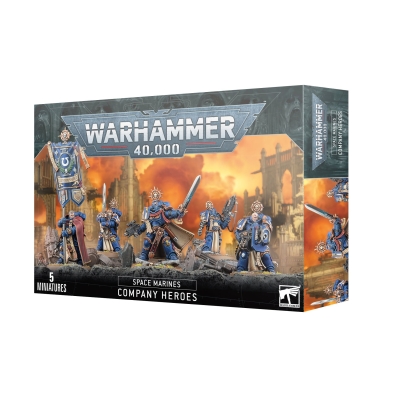 Tanie figurki Space Marines Company Heroes z Games Workshop