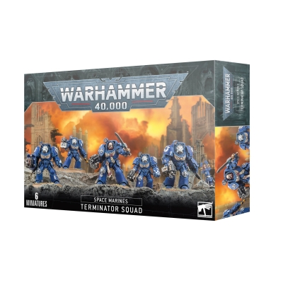 Tanie figurki Space Marines Terminator Squad z Games Workshop